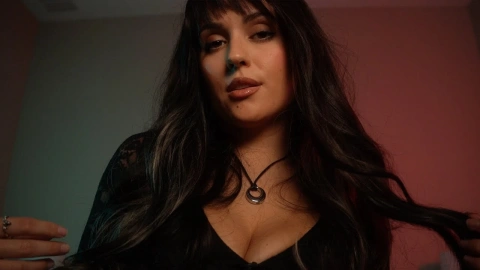 ASMR Goth Girl Gentle Care & Foot Play [SFW]