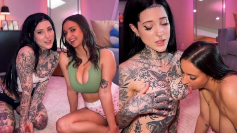 Step-Sis & Friend Dare Scene - Getting Pussy