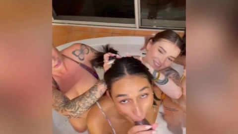 80s Orgy Jade Hutchison & Troy Francisco 5 Way