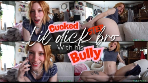 Elle Marz Step-Bro & Bully Action Cucked