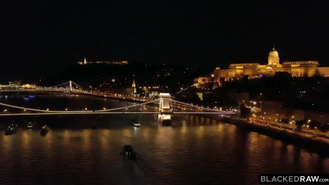 Queen Blowjobs BBC on Balcony